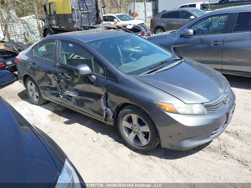 2012 Honda Civic Sdn VIN: 2HGFB2F43CH113890 Lot: 11997728