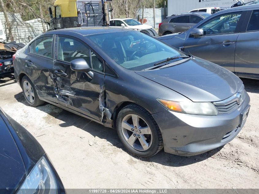 2012 Honda Civic Sdn VIN: 2HGFB2F43CH113890 Lot: 11997728