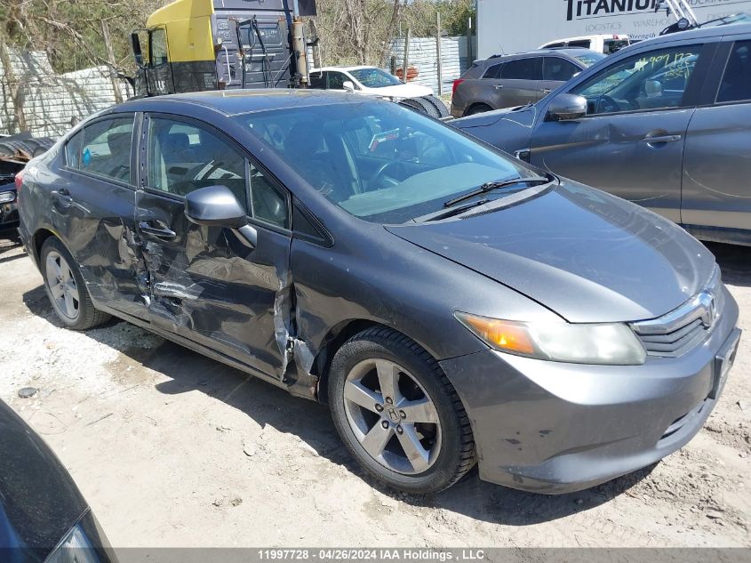 2012 Honda Civic Sdn VIN: 2HGFB2F43CH113890 Lot: 11997728