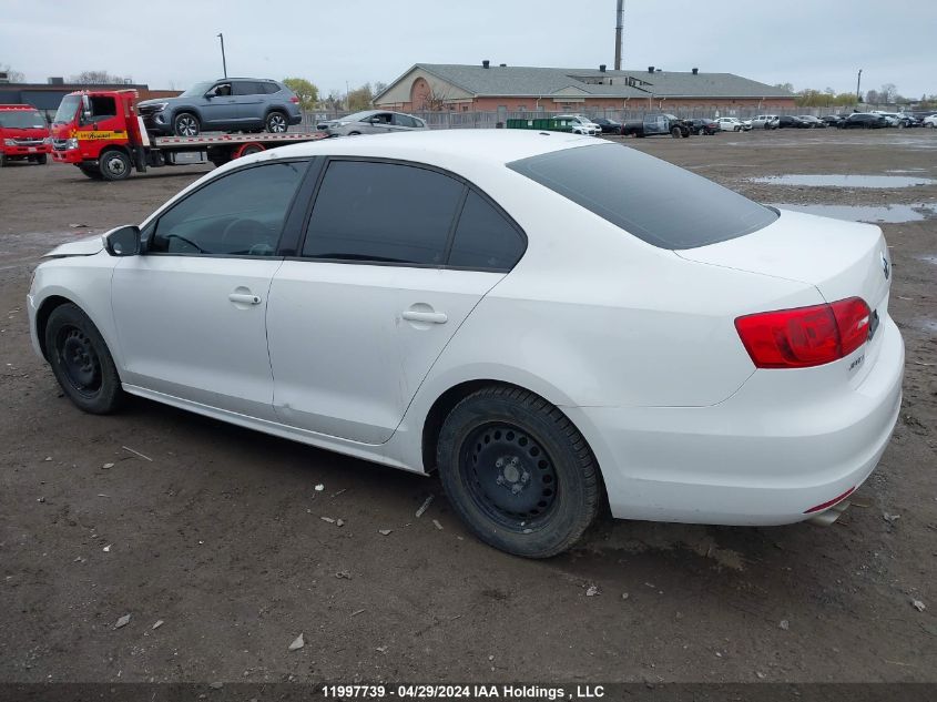 2014 Volkswagen Jetta Sedan VIN: 3VWDK7AJXEM386682 Lot: 11997739