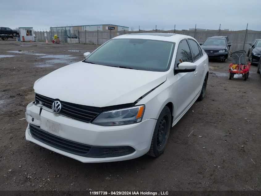 2014 Volkswagen Jetta Sedan VIN: 3VWDK7AJXEM386682 Lot: 11997739