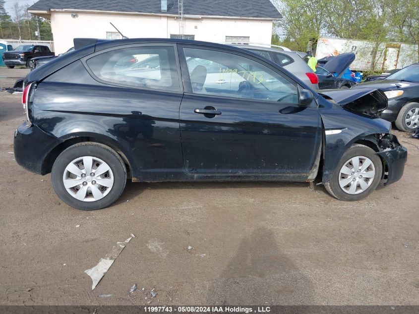 2010 Hyundai Accent Se VIN: KMHCN3BC8AU164111 Lot: 11997743