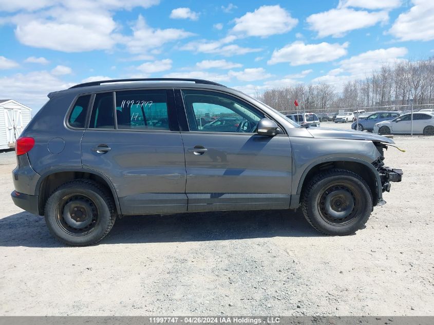 2017 Volkswagen Tiguan VIN: WVGHV7AX6HK033511 Lot: 11997747