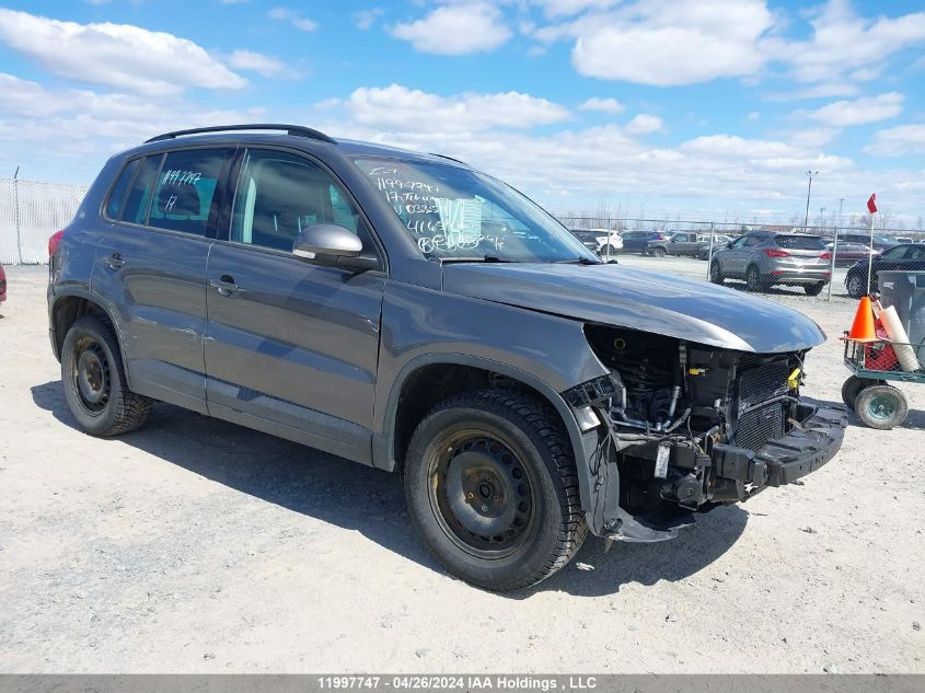 2017 Volkswagen Tiguan VIN: WVGHV7AX6HK033511 Lot: 11997747