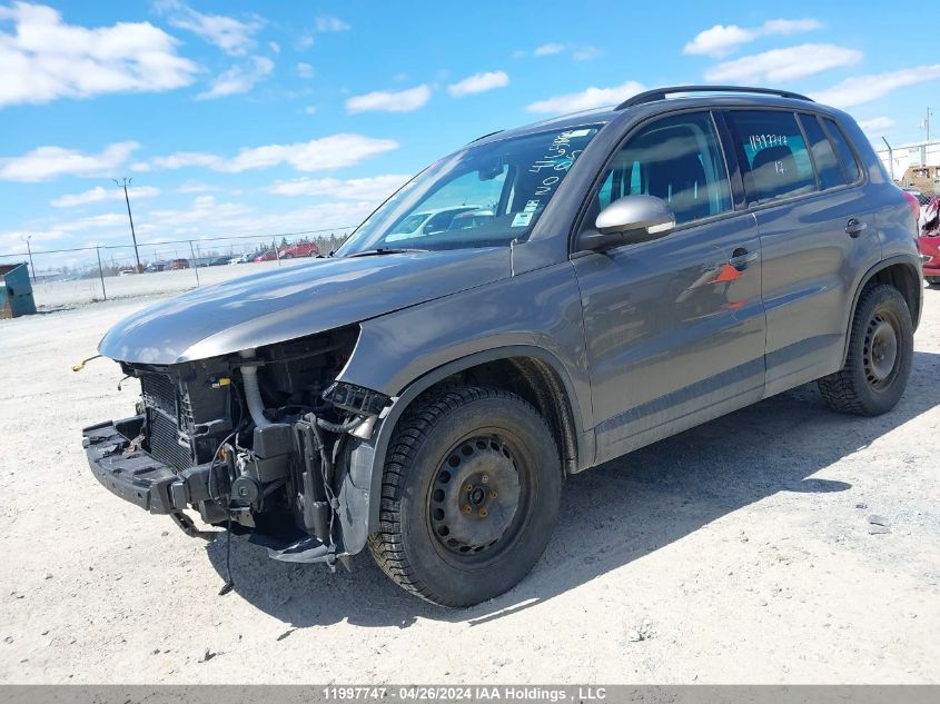 2017 Volkswagen Tiguan VIN: WVGHV7AX6HK033511 Lot: 11997747