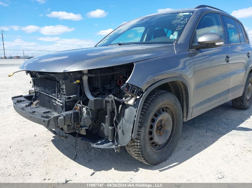 2017 Volkswagen Tiguan VIN: WVGHV7AX6HK033511 Lot: 11997747