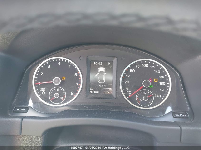 2017 Volkswagen Tiguan VIN: WVGHV7AX6HK033511 Lot: 11997747