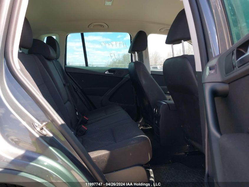 2017 Volkswagen Tiguan VIN: WVGHV7AX6HK033511 Lot: 11997747