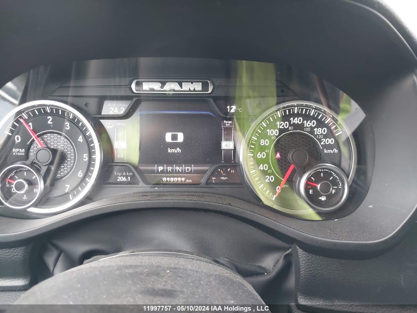 2022 Dodge Ram 1500 VIN: 1C6SRFJT9NN347323 Lot: 11997757