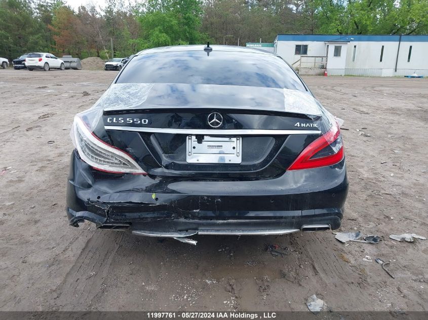 2012 Mercedes-Benz Cls 550 4Matic VIN: WDDLJ9BB5CA022898 Lot: 11997761