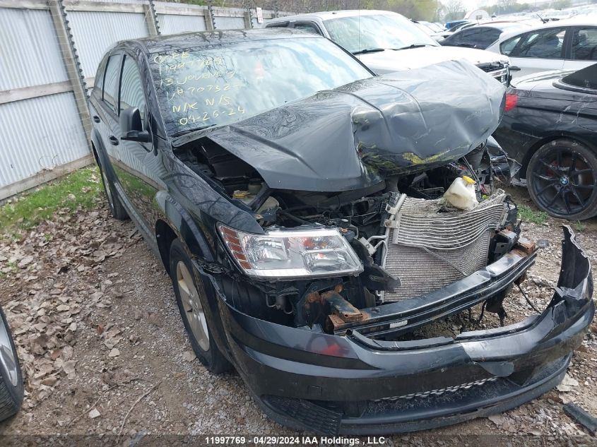 2013 Dodge Journey Cvp/Se Plus VIN: 3C4PDCABXDT707328 Lot: 11997769