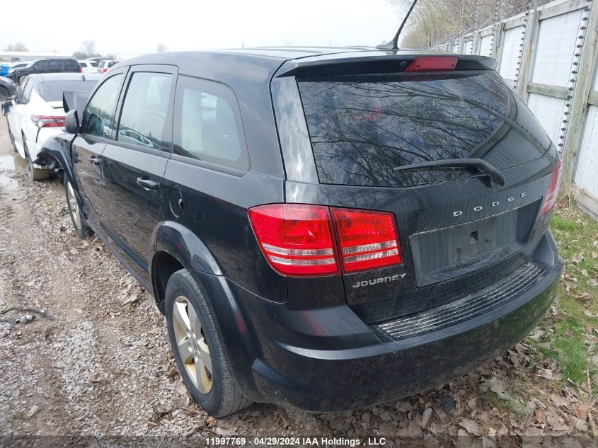 2013 Dodge Journey Cvp/Se Plus VIN: 3C4PDCABXDT707328 Lot: 11997769