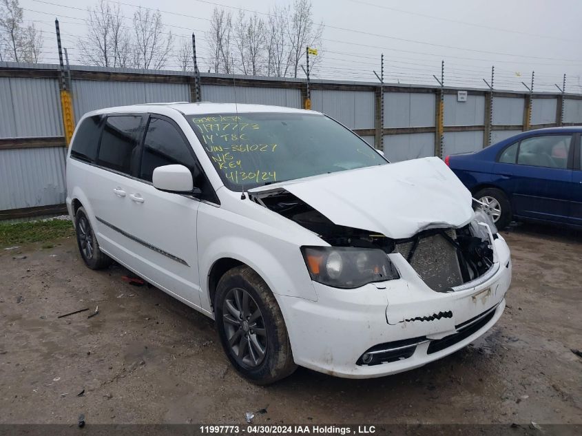 2014 Chrysler Town & Country S VIN: 2C4RC1HGXER361027 Lot: 11997773