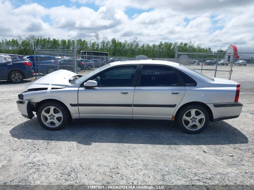 2001 Volvo S80 VIN: YV1TS94D511200094 Lot: 11997801