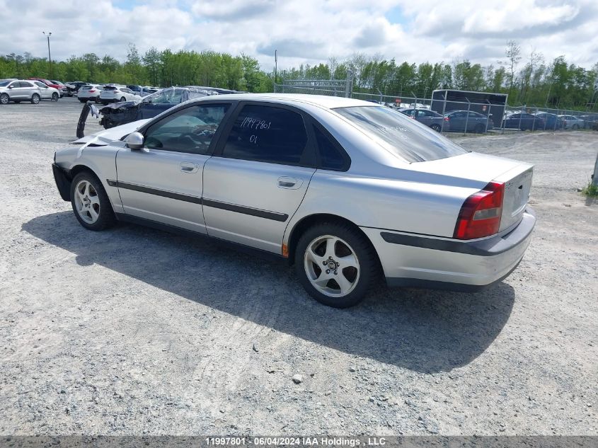 2001 Volvo S80 VIN: YV1TS94D511200094 Lot: 11997801