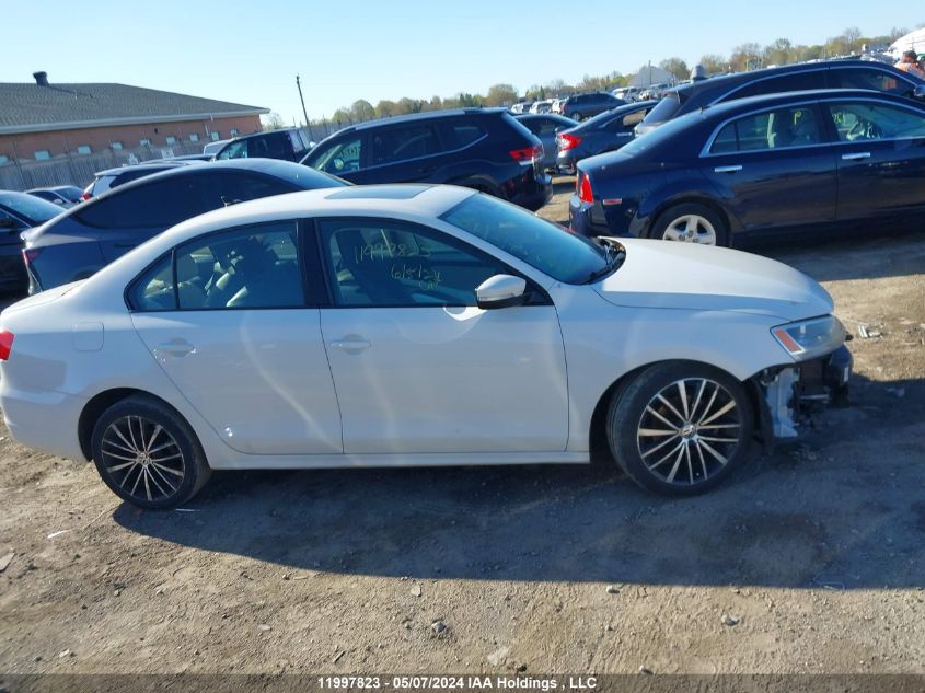 2013 Volkswagen Jetta Sedan VIN: 3VWDX7AJ5DM373712 Lot: 11997823