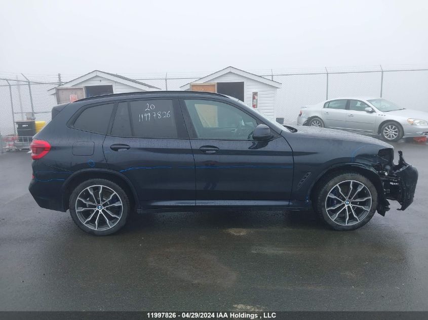 2020 BMW X3 VIN: 5UXTY5C03L9D44745 Lot: 11997826