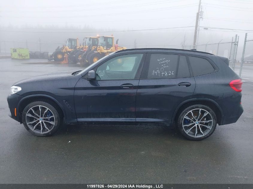 2020 BMW X3 VIN: 5UXTY5C03L9D44745 Lot: 11997826