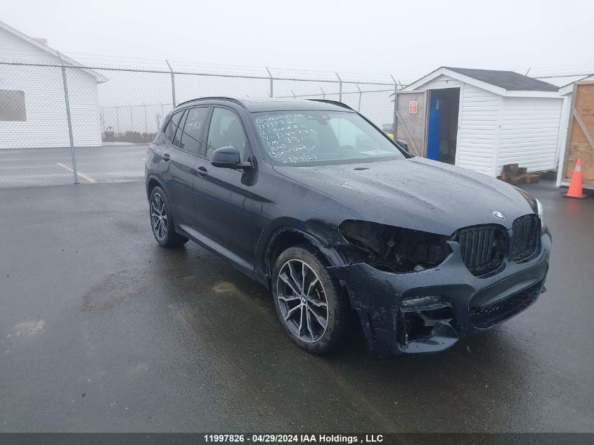 2020 BMW X3 VIN: 5UXTY5C03L9D44745 Lot: 11997826