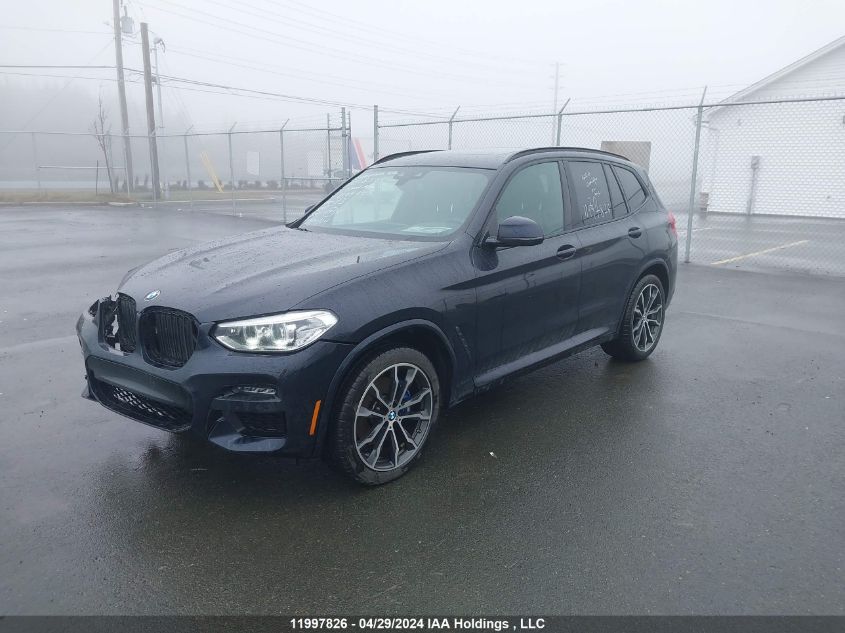 2020 BMW X3 VIN: 5UXTY5C03L9D44745 Lot: 11997826