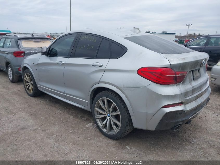 2017 BMW X4 VIN: 5UXXW7C3XH0U26364 Lot: 11997828