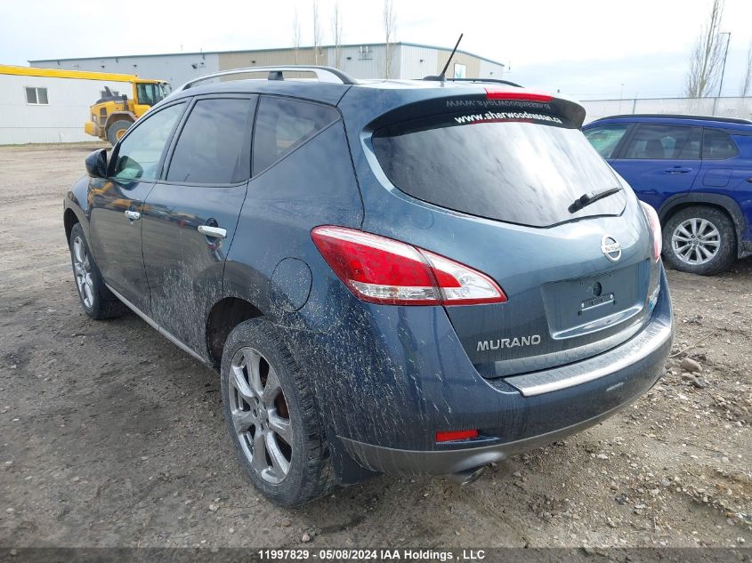 2012 Nissan Murano Le VIN: JN8AZ1MW6CW225110 Lot: 11997829