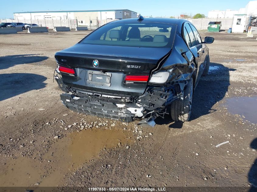 2022 BMW 5 Series VIN: WBA13BJ01NWX39806 Lot: 11997833