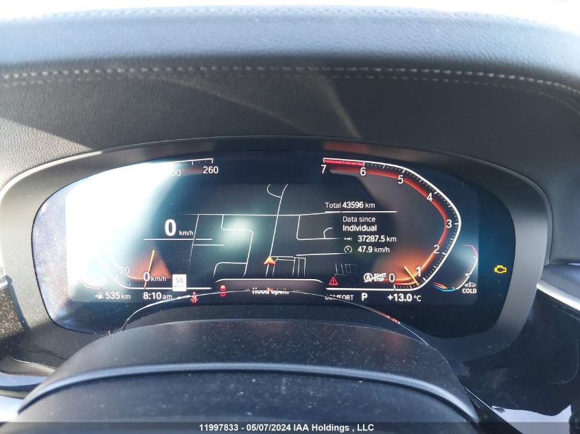 2022 BMW 5 Series VIN: WBA13BJ01NWX39806 Lot: 11997833