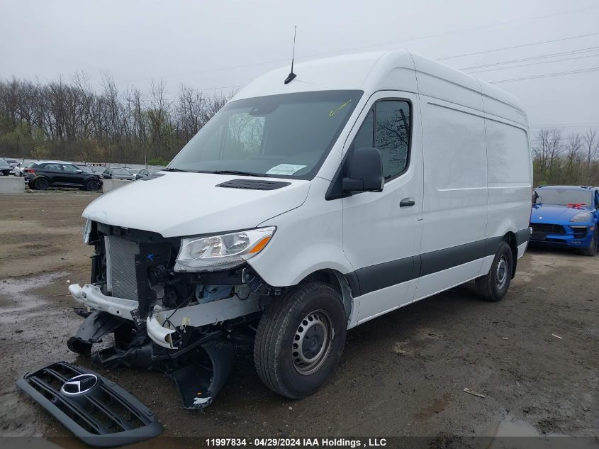 2024 Mercedes-Benz Sprinter Van VIN: W1Y4NBHY3RP630586 Lot: 11997834