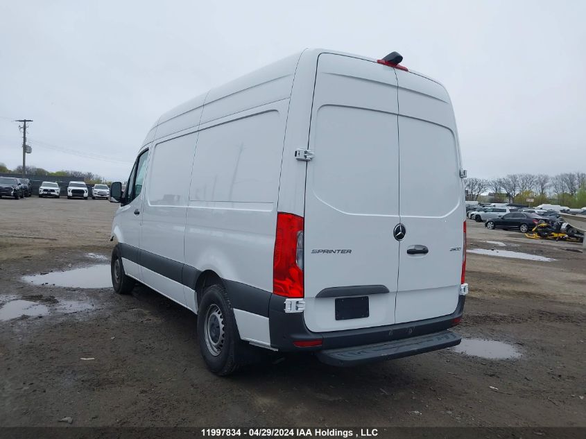 2024 Mercedes-Benz Sprinter Van VIN: W1Y4NBHY3RP630586 Lot: 11997834