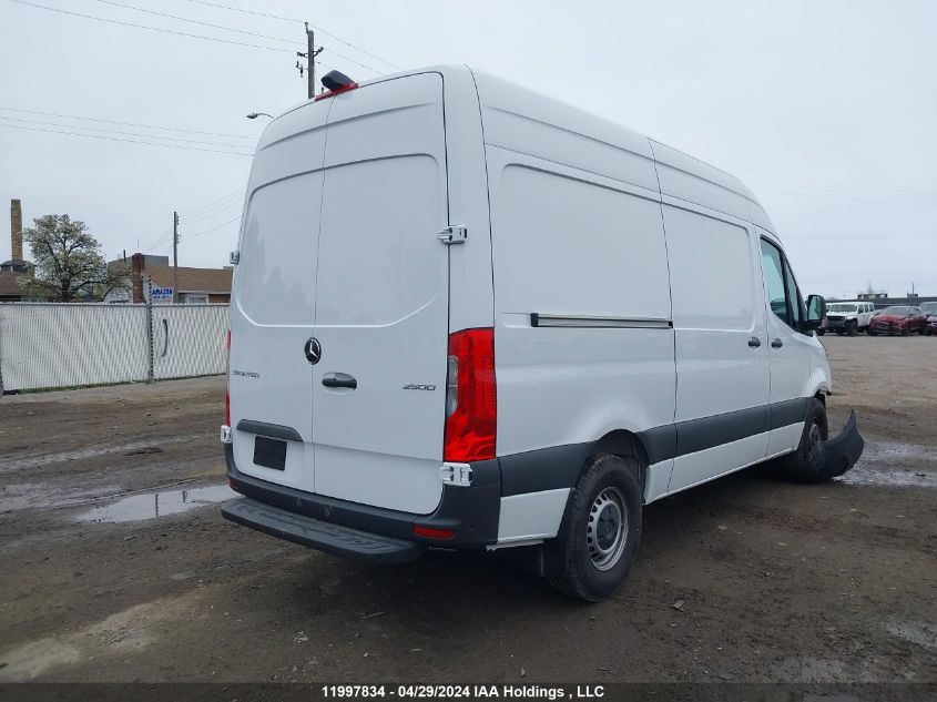 2024 Mercedes-Benz Sprinter Van VIN: W1Y4NBHY3RP630586 Lot: 11997834