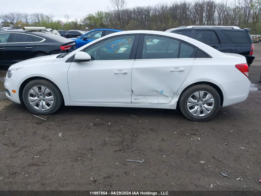 2015 Chevrolet Cruze Lt VIN: 1G1PC5SB0F7262403 Lot: 11997854