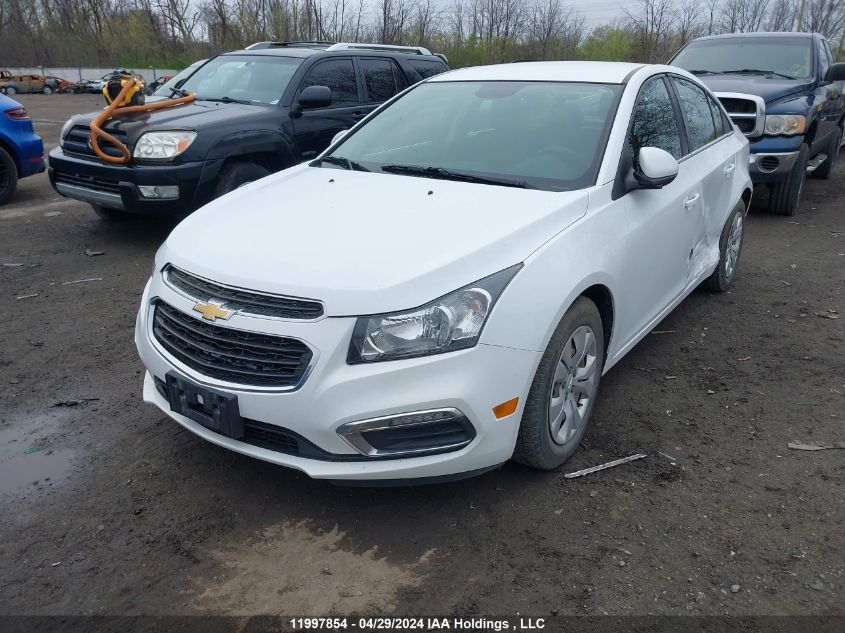 2015 Chevrolet Cruze Lt VIN: 1G1PC5SB0F7262403 Lot: 11997854