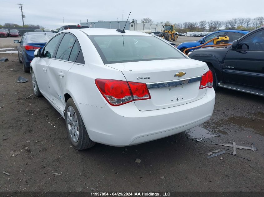 2015 Chevrolet Cruze Lt VIN: 1G1PC5SB0F7262403 Lot: 11997854