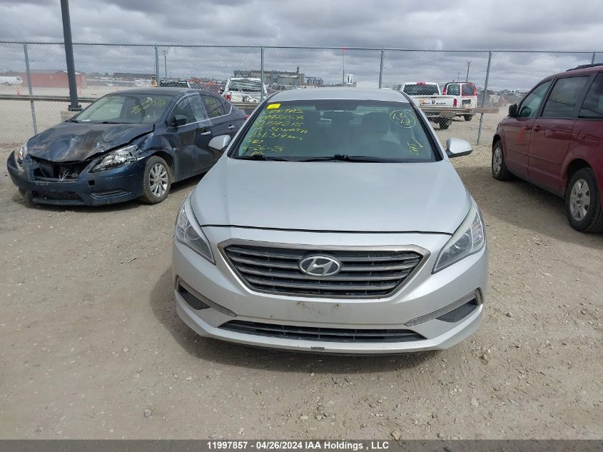 2015 Hyundai Sonata Se VIN: 5NPE24AF8FH197215 Lot: 11997857