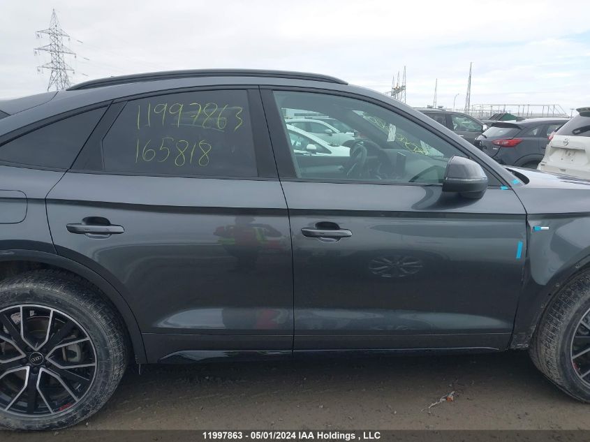 2023 Audi Q5 Sportback VIN: WA14AAFY4P2165818 Lot: 11997863
