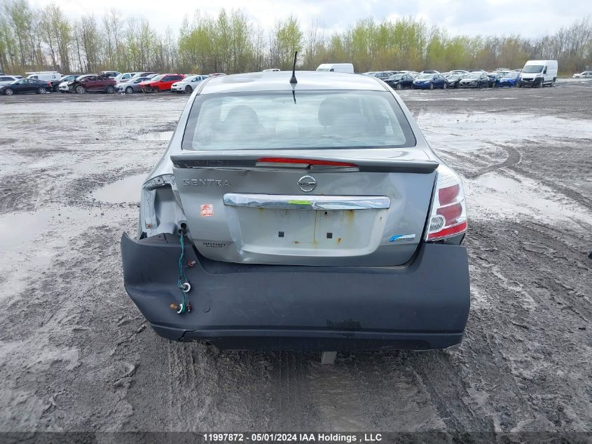 2012 Nissan Sentra 2.0 VIN: 3N1AB6AP3CL621286 Lot: 11997872