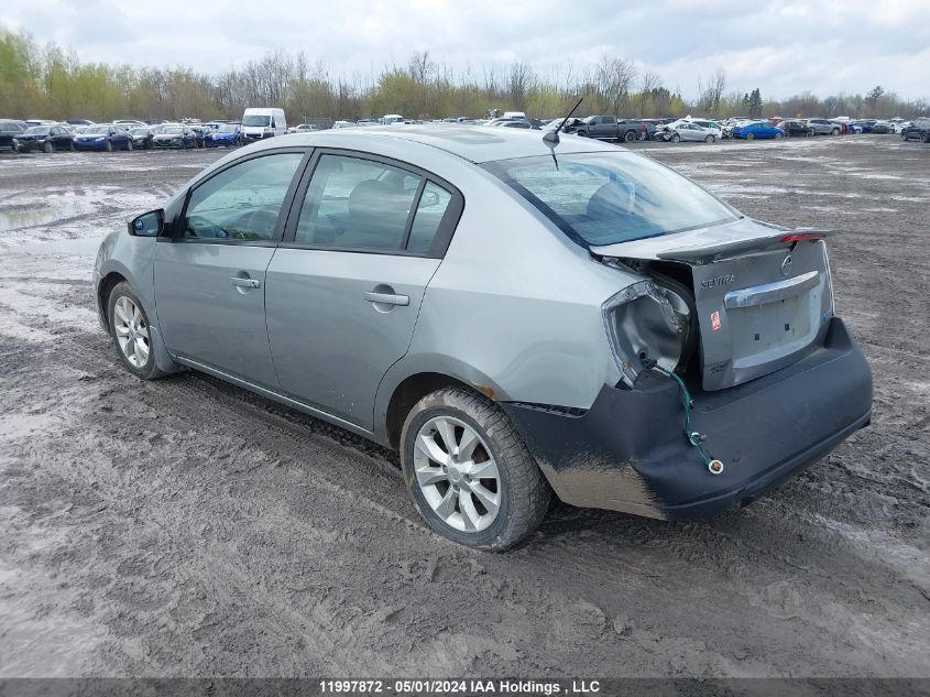 2012 Nissan Sentra 2.0 VIN: 3N1AB6AP3CL621286 Lot: 11997872