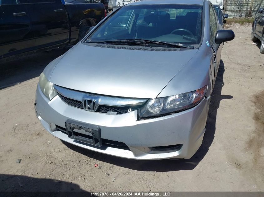 2010 Honda Civic Dx VIN: 2HGFA1F28AH038287 Lot: 11997878