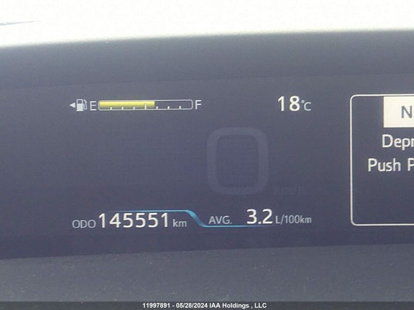 2020 Toyota Prius Prime Le/Xle/Limited VIN: JTDKARFP2L3159541 Lot: 11997891