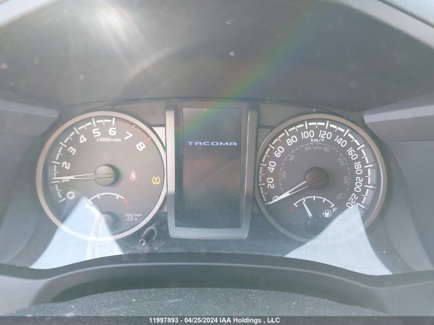 2019 Toyota Tacoma Double Cab/Sr5/Trd Sport/Trd Off Road VIN: 5TFDZ5BN6KX040025 Lot: 11997893