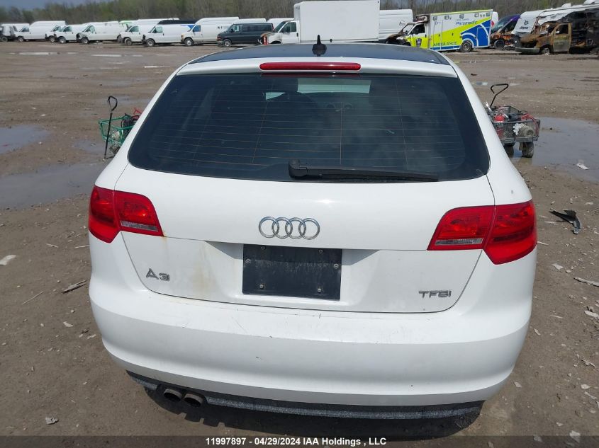 2013 Audi A3 VIN: WAUEECFM3DA026737 Lot: 11997897