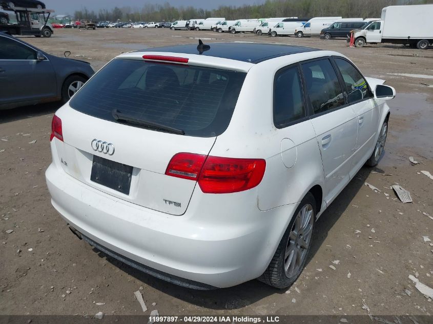 2013 Audi A3 VIN: WAUEECFM3DA026737 Lot: 11997897