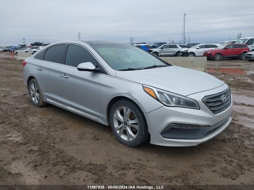 2016 Hyundai Sonata Sport Tech VIN: 5NPE34AF4GH270403 Lot: 11997938