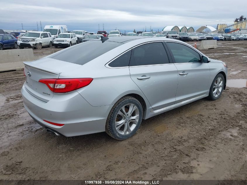 2016 Hyundai Sonata Sport Tech VIN: 5NPE34AF4GH270403 Lot: 11997938