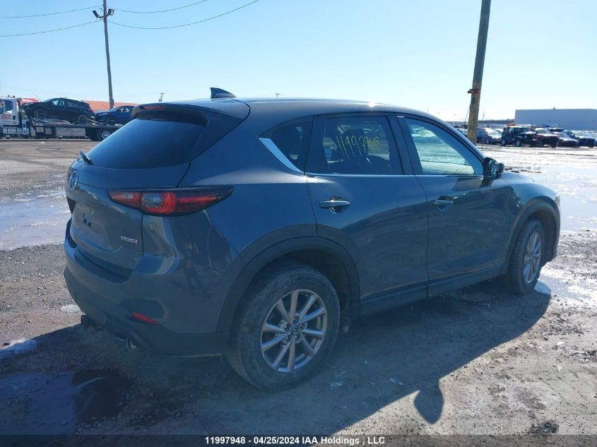 2022 Mazda Cx-5 Preferred VIN: JM3KFBCM0N0554817 Lot: 11997948