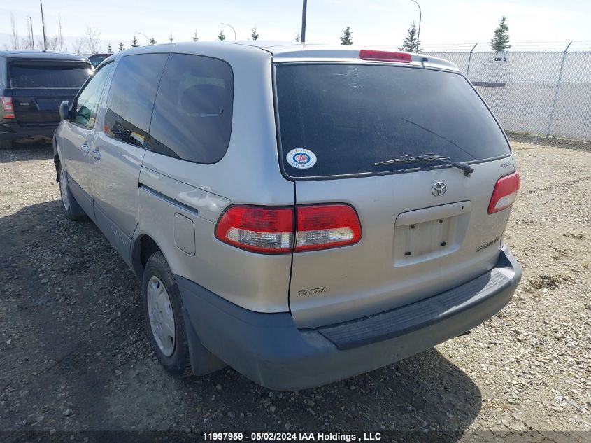 2002 Toyota Sienna Ce VIN: 4T3ZF19C42U439130 Lot: 11997959