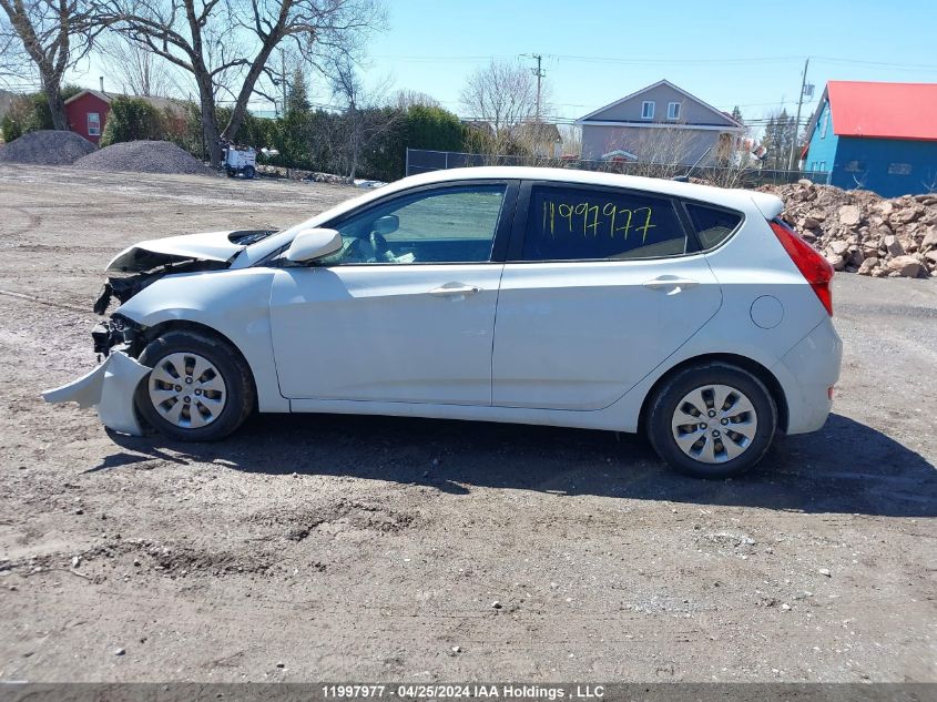 2017 Hyundai Accent Se VIN: KMHCT5AEXHU360789 Lot: 11997977