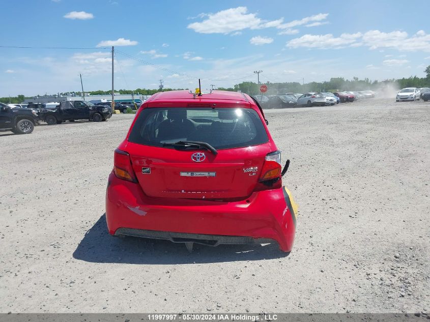 2017 Toyota Yaris L/Le/Se VIN: VNKKTUD30HA077220 Lot: 11997997