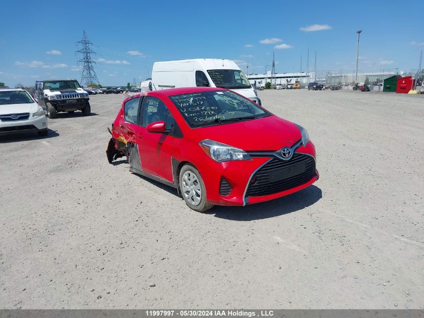 2017 Toyota Yaris L/Le/Se VIN: VNKKTUD30HA077220 Lot: 11997997